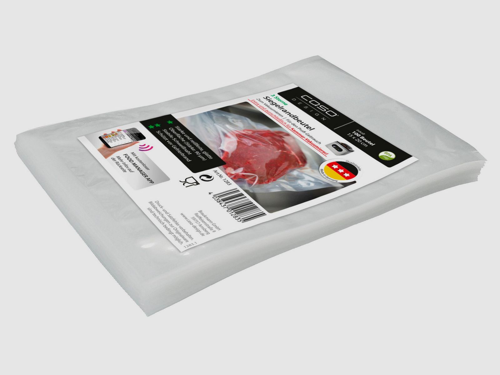 Caso Siegelrandbeutel