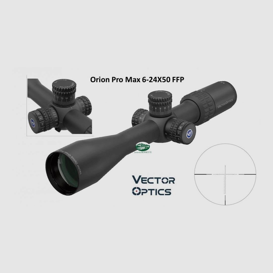 VECTOR OPTICS Orion Pro Max 6-24X50 FFP SCFF-44