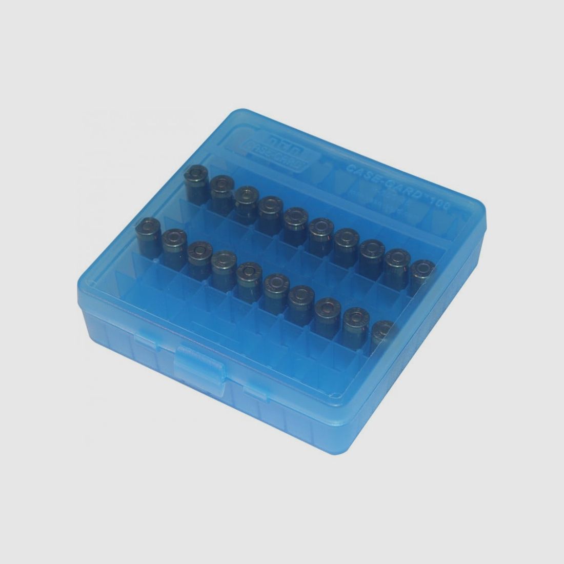 MTM CASE GUARD AMMO BOX 100 ROUNDS CAL. 9X21