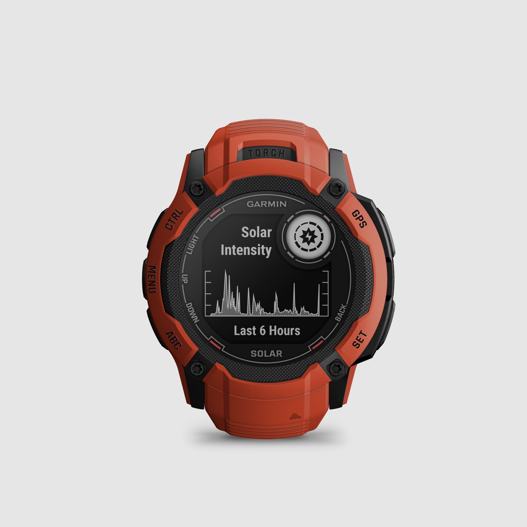 Garmin Instinct® 2X Solar, Rojo