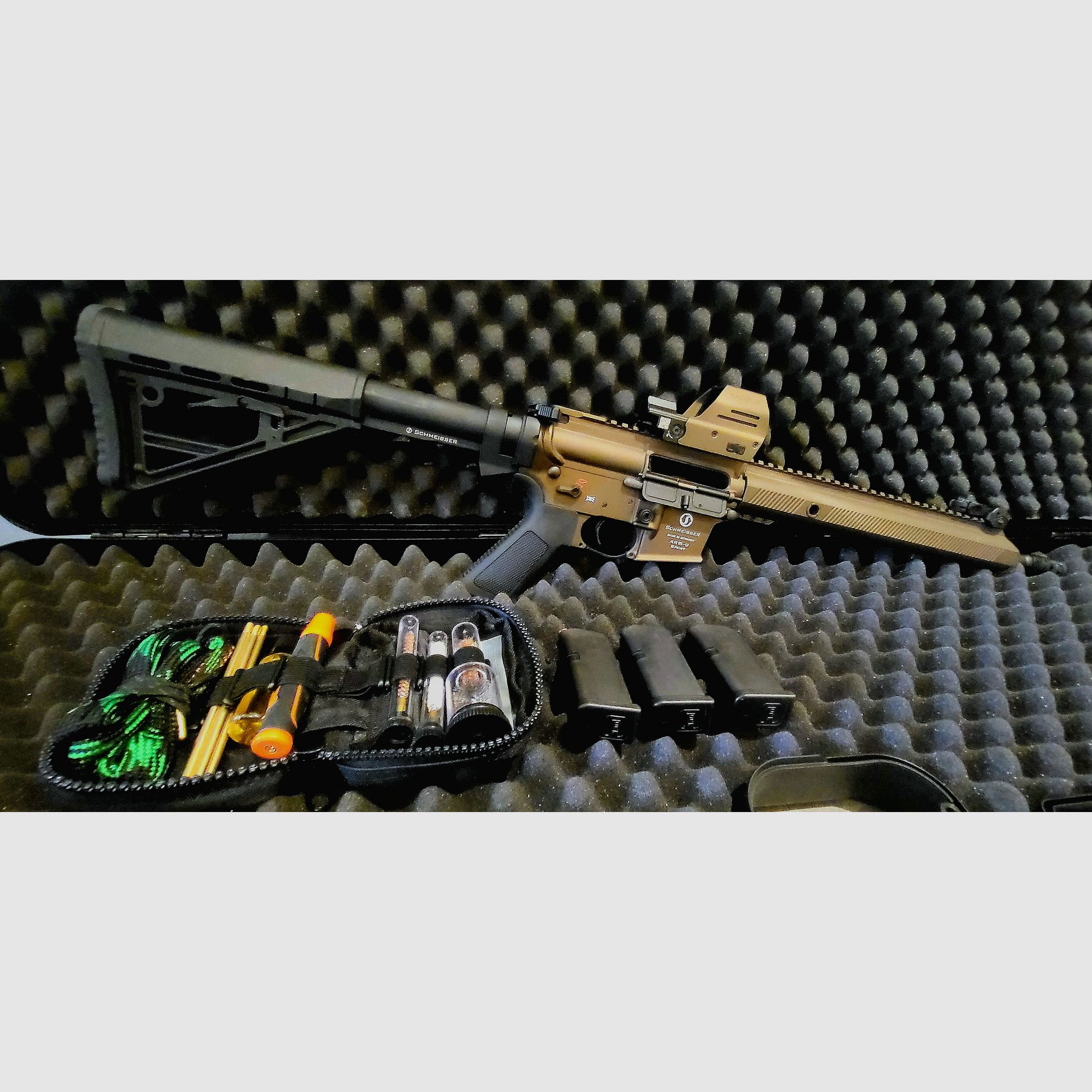 Schmeisser AR15-9 M4FL Burn Bronze - 9mm Luger