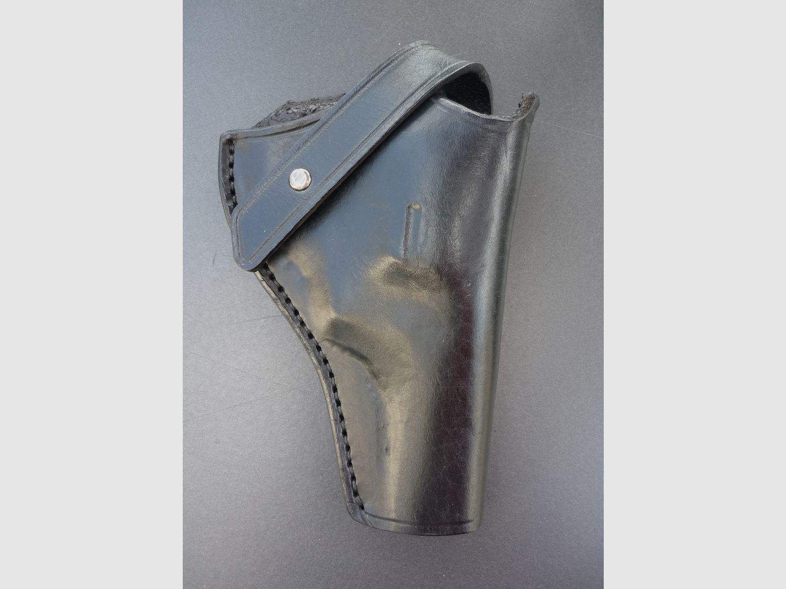 HKDesign Holster Art. Nr. 002: Holster semplice con cinturino di sicurezza - per HW 38 e altri, vedere foto - per destrimani, immagine 1 di 8