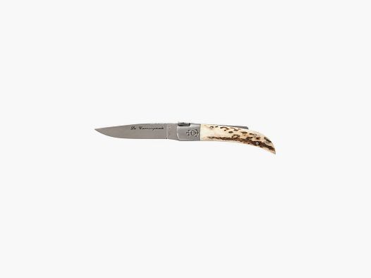 Cuchillo Le Camarguais N°10 Trident Mango Soldado Madera de Ciervo - CA10093
