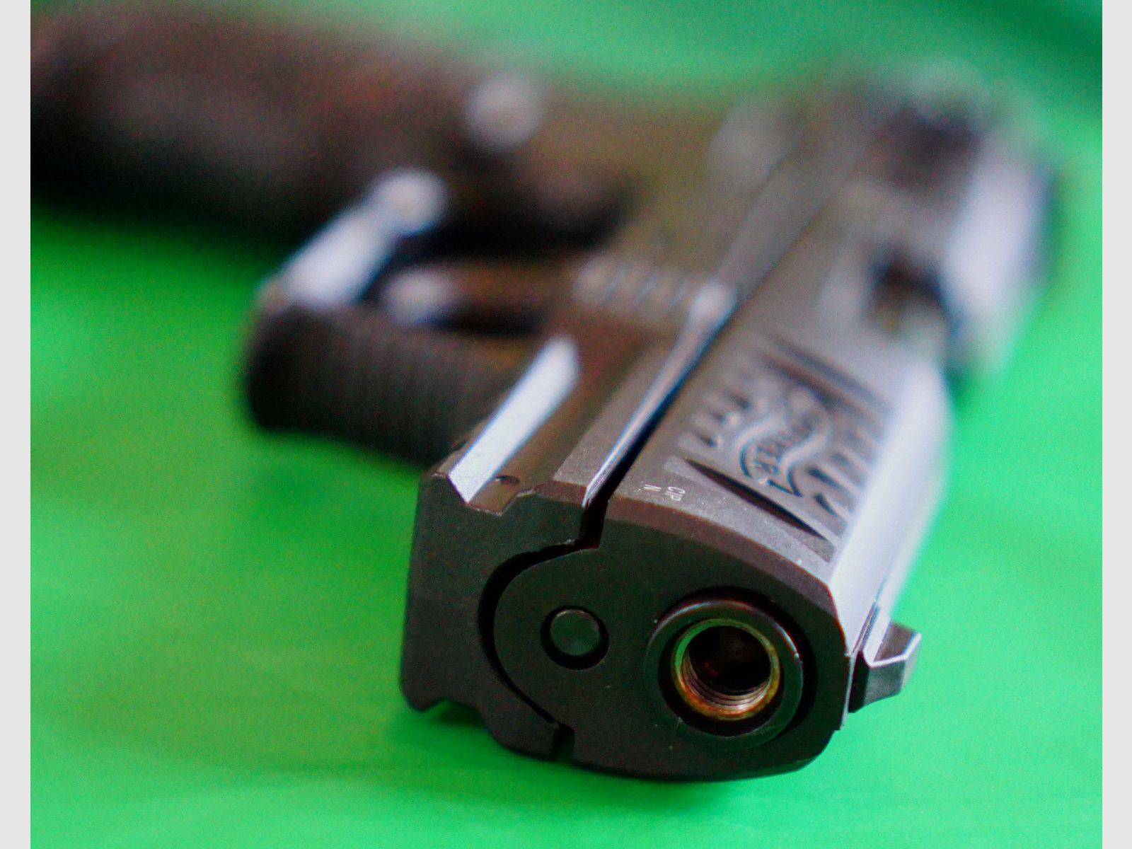Walther P22Q Schreckschuss Pistole 9mm P.A.K. schwarz  (PTB 778) - neuwertig!