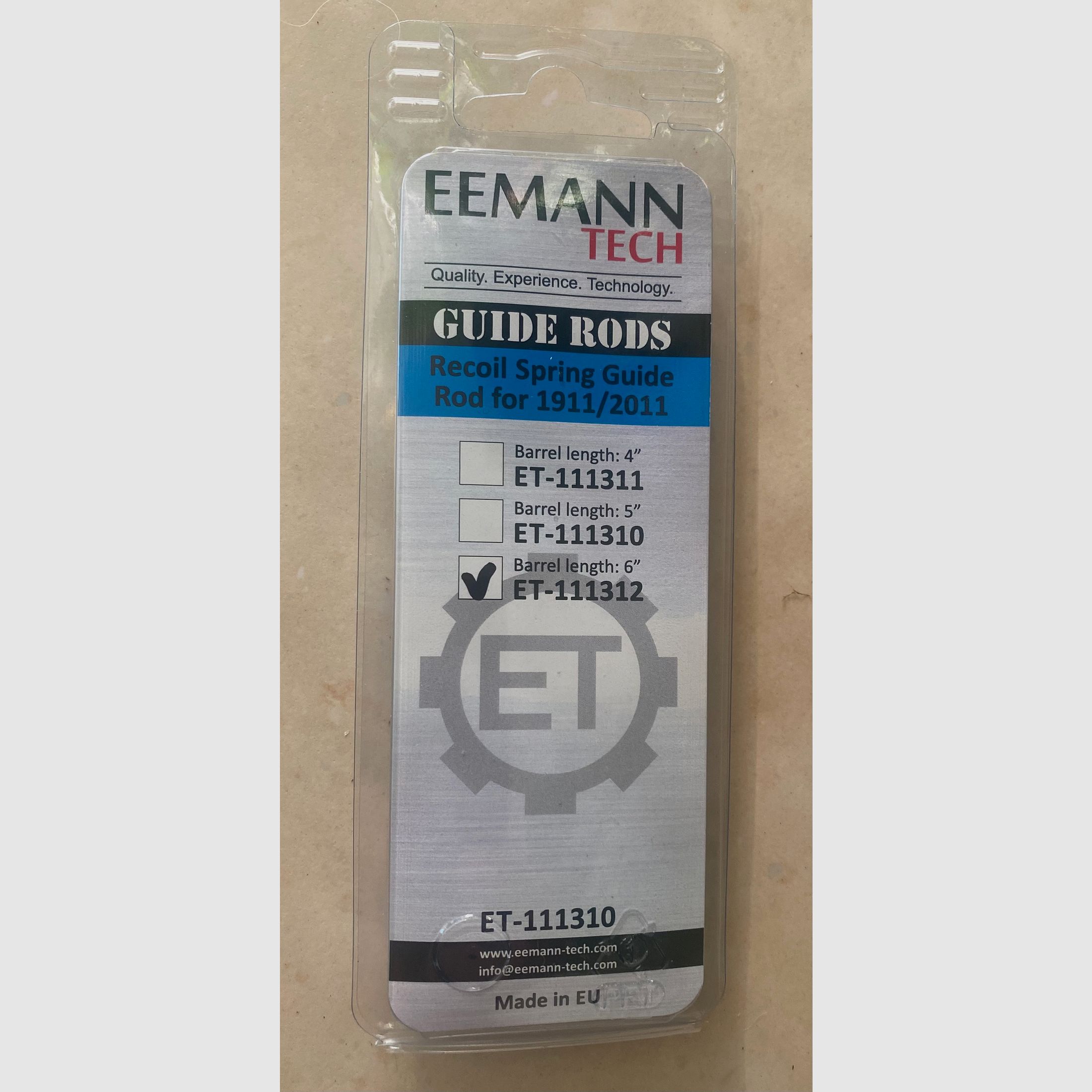 Recoil Guide Rod 1911 6" Führungsstange für 1911, 6