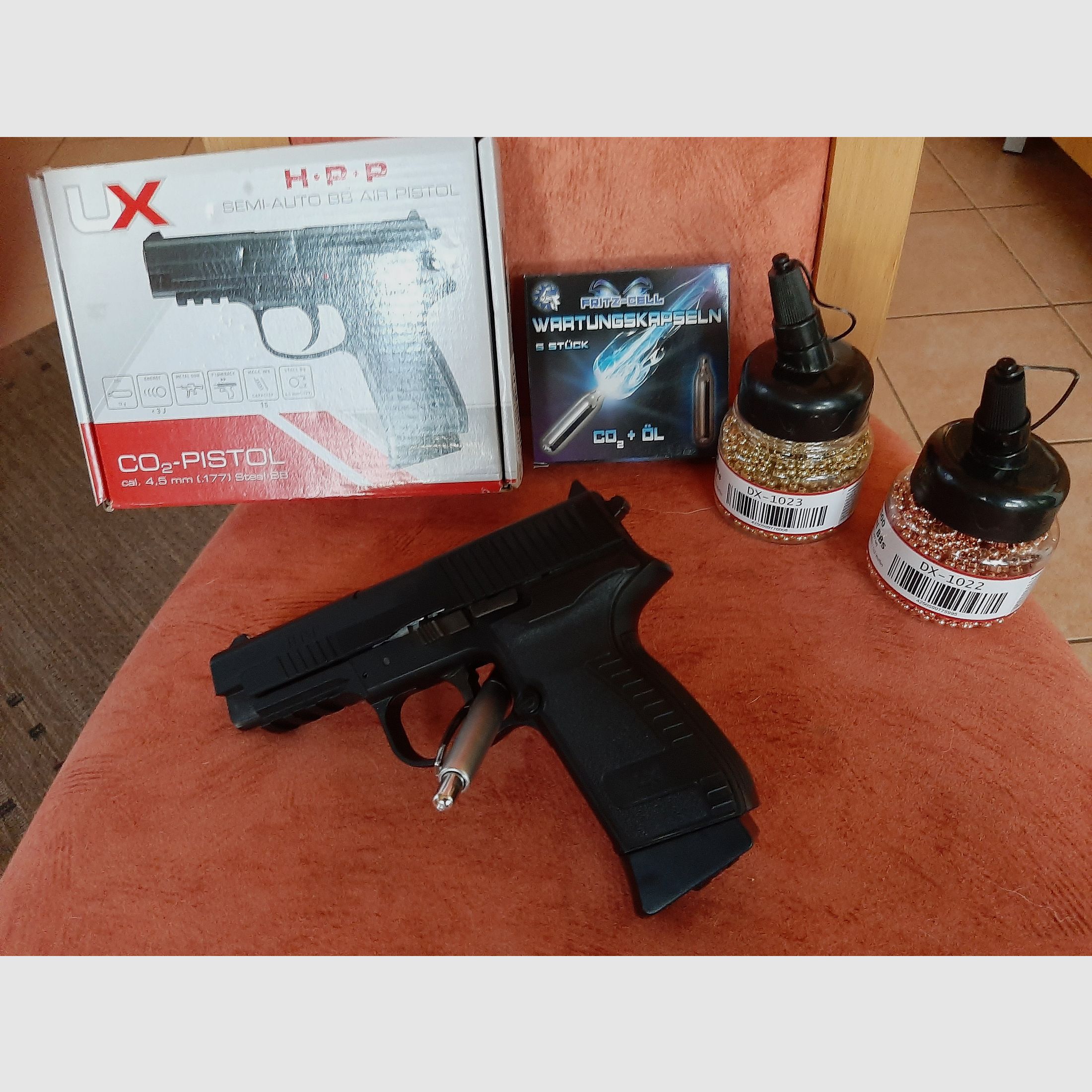 Umarex HPP 4,5mm co2 BB