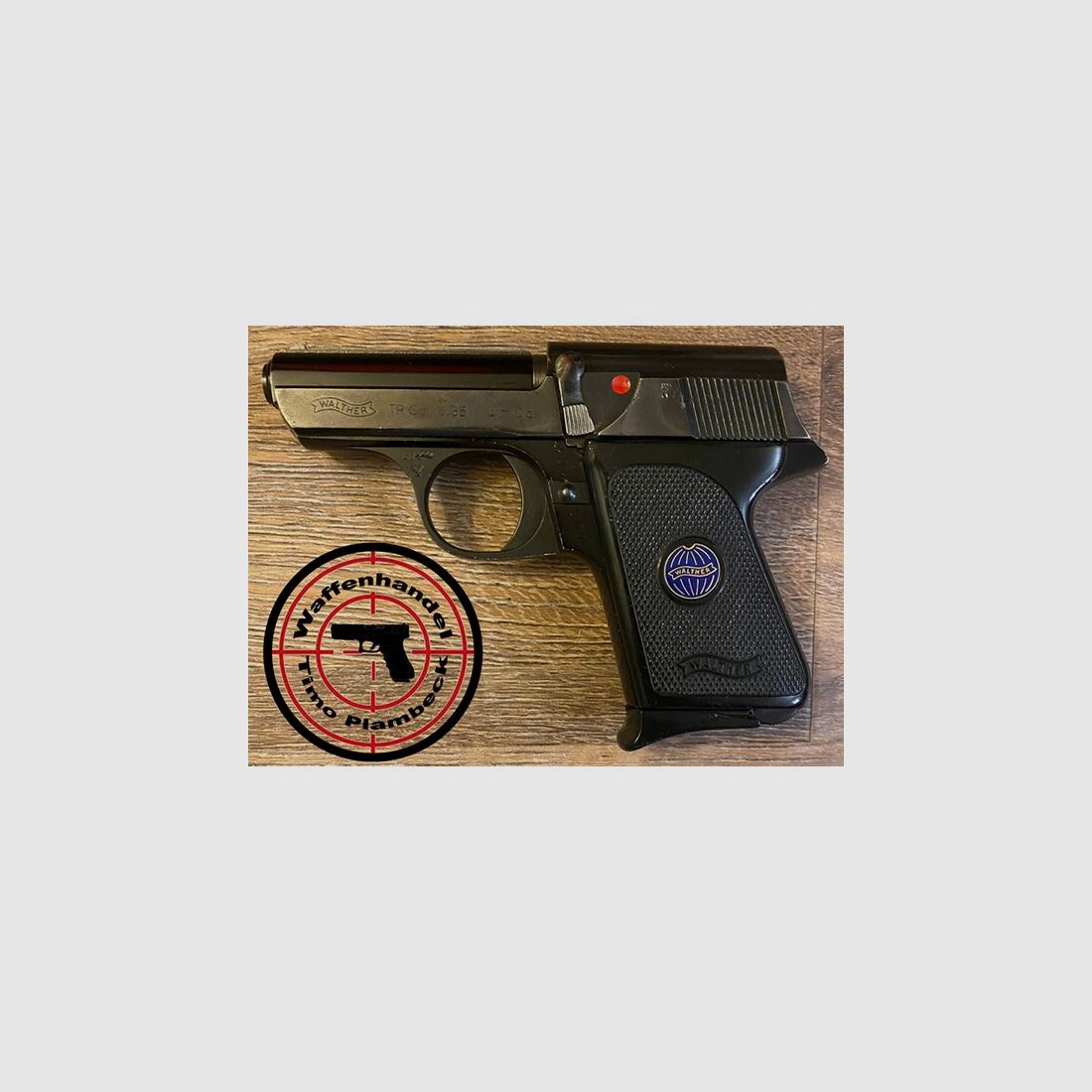 halbautomatische Pistole  Walther   Mod. TP   im Kaliber 6,35mm Browning