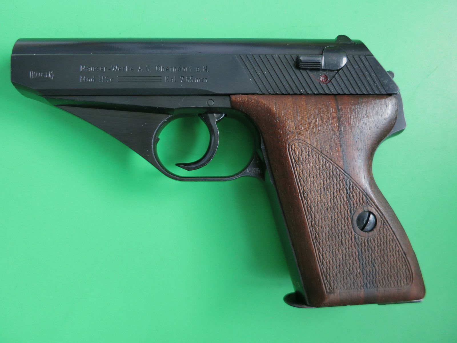 Mauser HSc, 7,65 mm Browning, Variante 5, WaA135 -Sammlerwaffe-     #30