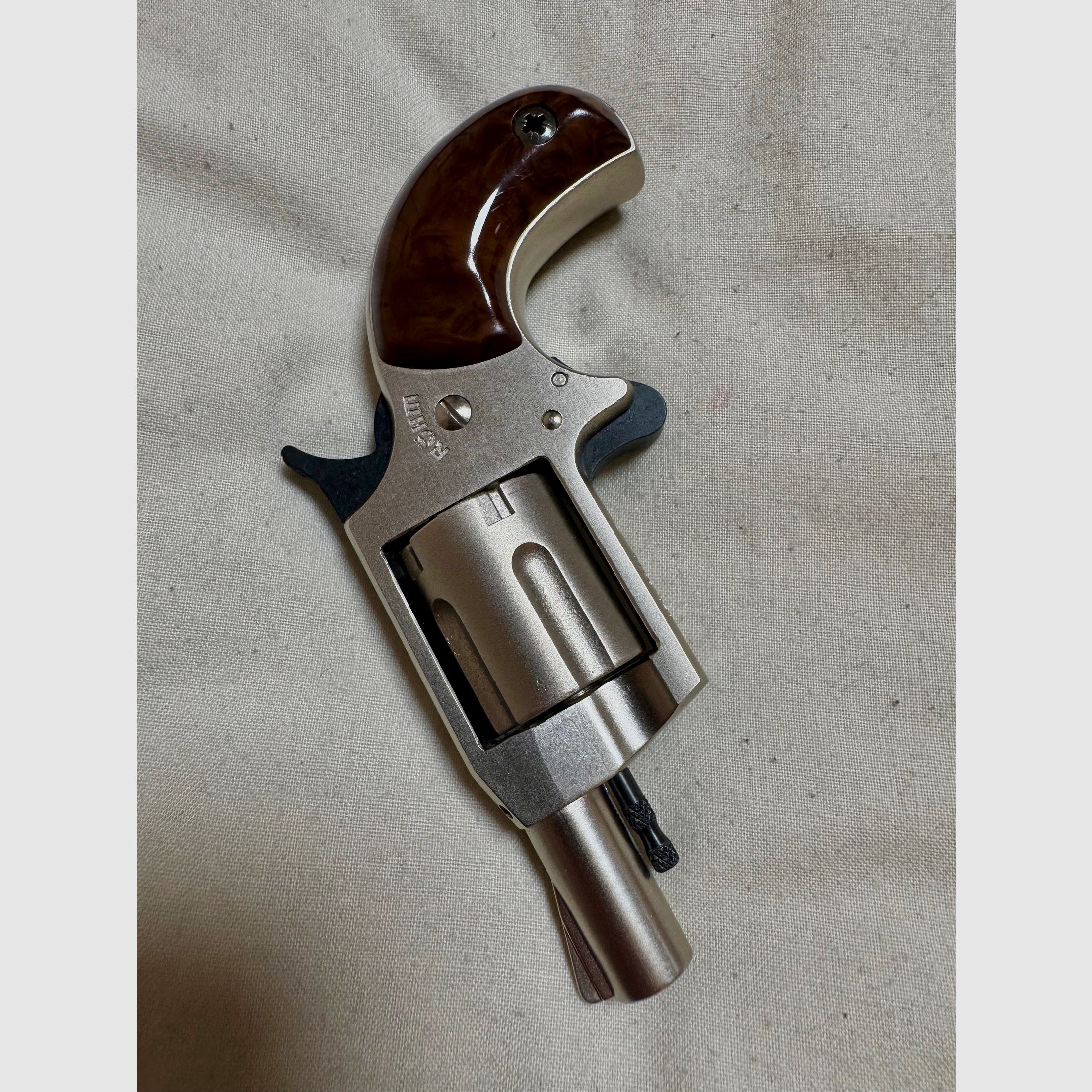 Röhm Little Joe niklowany - PTB 380 - Kaliber .22 long strzał ostrzegawczy