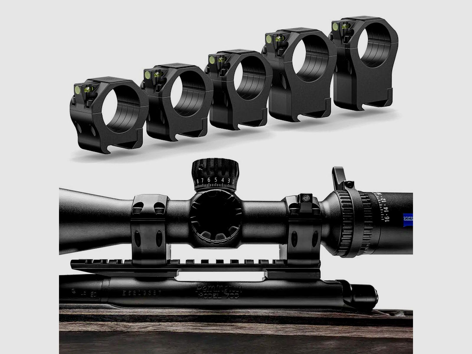 ZEISS Präzisionsringe mit Niveau, Bild 3 von 4