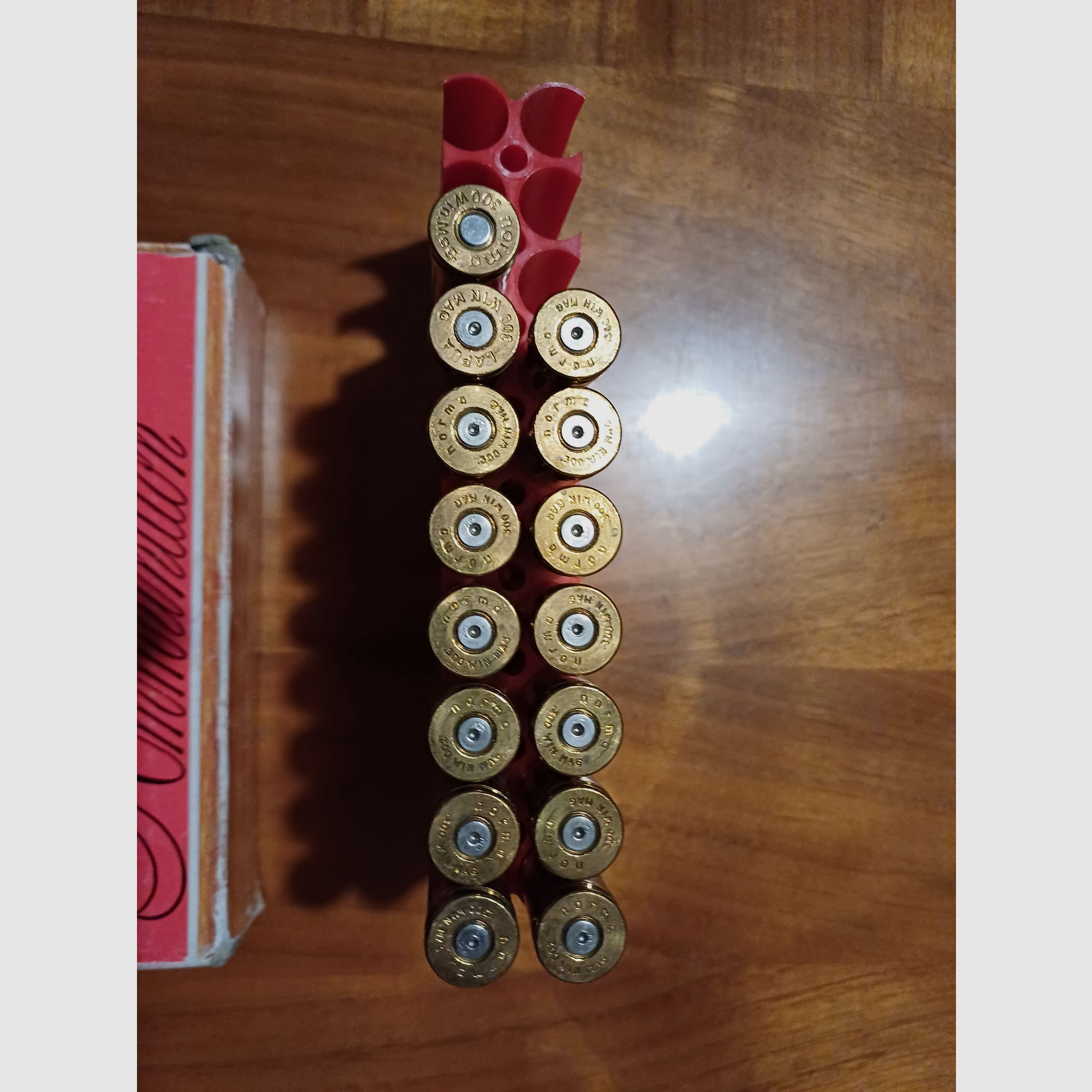 15 łusek .300WinMag Norma