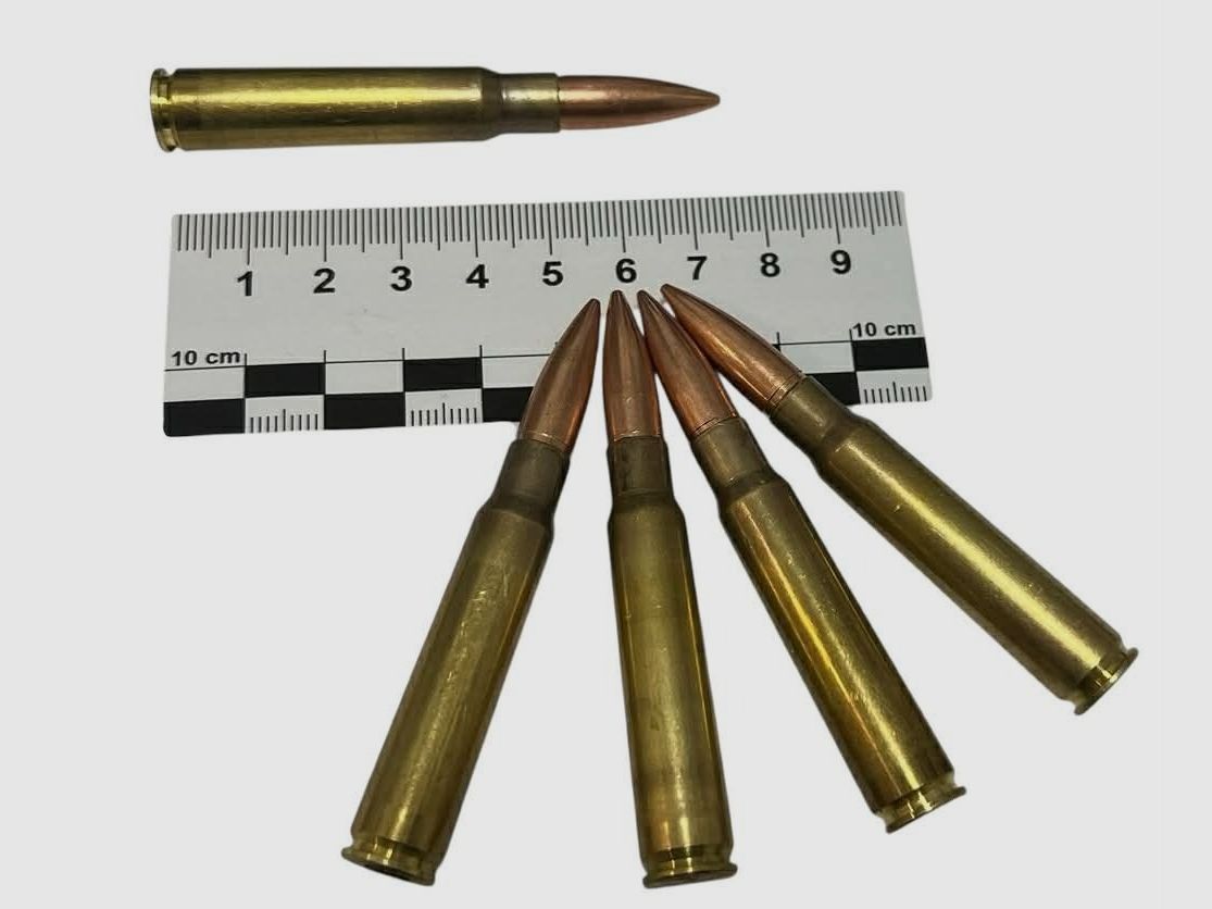 5-piece set decorative cartridges – caliber 8x57 IS