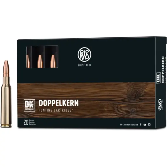 Jachtpatronen RWS DK Kaliber 9.3x62, afbeelding 1 van 2