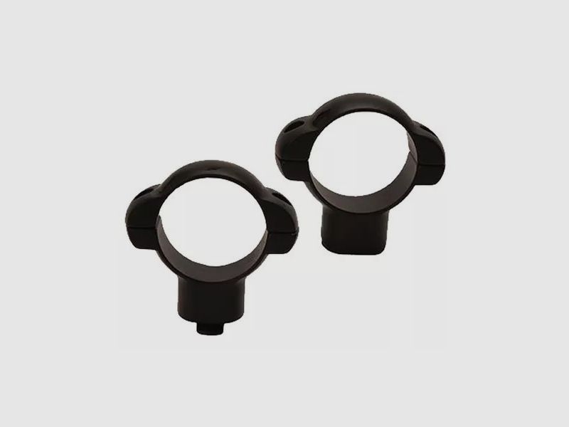 Anillas Grand Slam Dovetail 30mm Alta Negra Mate