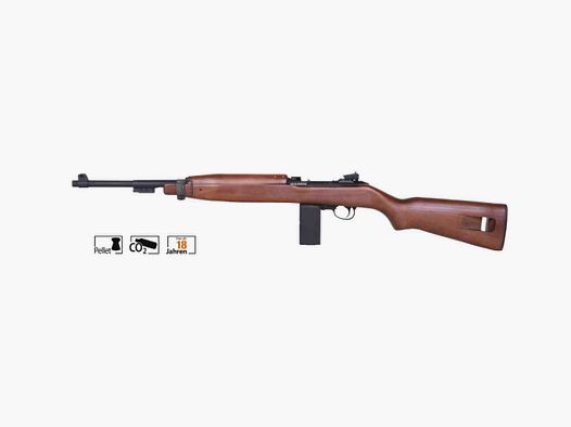 SPRINGFIELD M1 CARBINE real wood 4.5mm BB – compressed air Co2 BlowBack