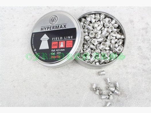 RWS HyperMax 4.50mm 200 pieces