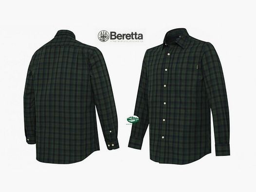 BERETTA Shirt Bryggen check green LU382
