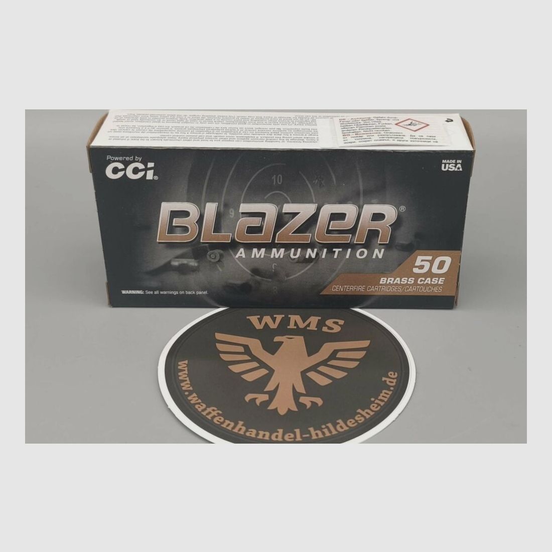 CCI Blazer Brass 9mm Luger 1000 sztuk