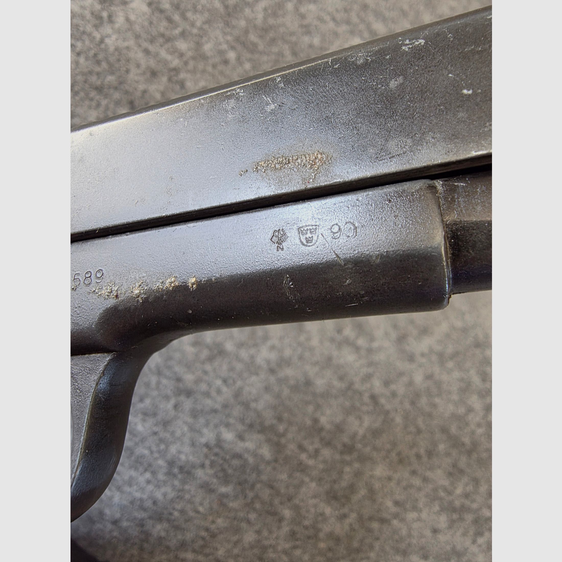 PTB 437 Pistolet d'alarme Cuno Melcher ME Général 800 en Cal. 8mm K