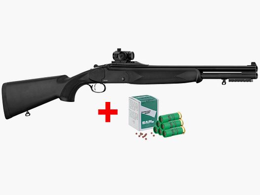Set tattico Fucile sovrapposto Country Slug Tactical + accessori - Cal. 12/76