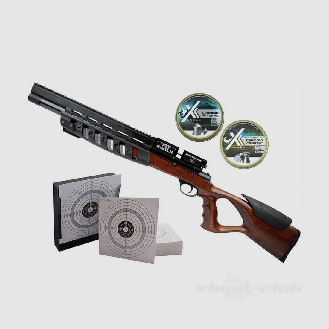 First Strike First Strike Eagle 200bar 4,5mm Diabolo Set di trappole per proiettili