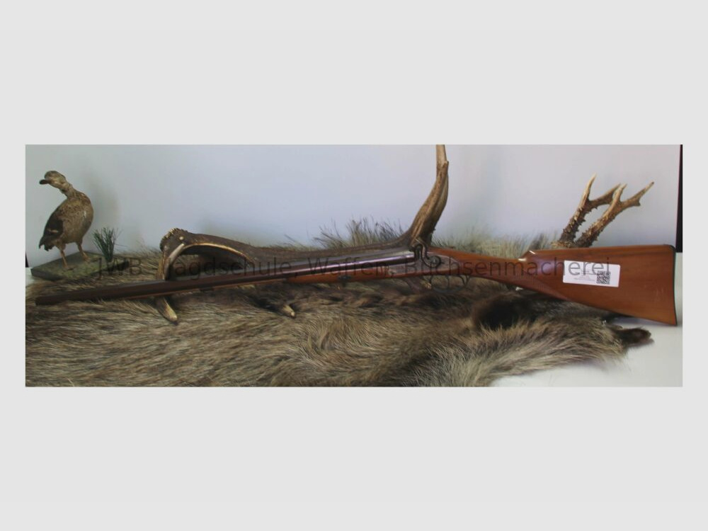 Fusil à double percussion Pedersoli 12 (Poudre Noire)