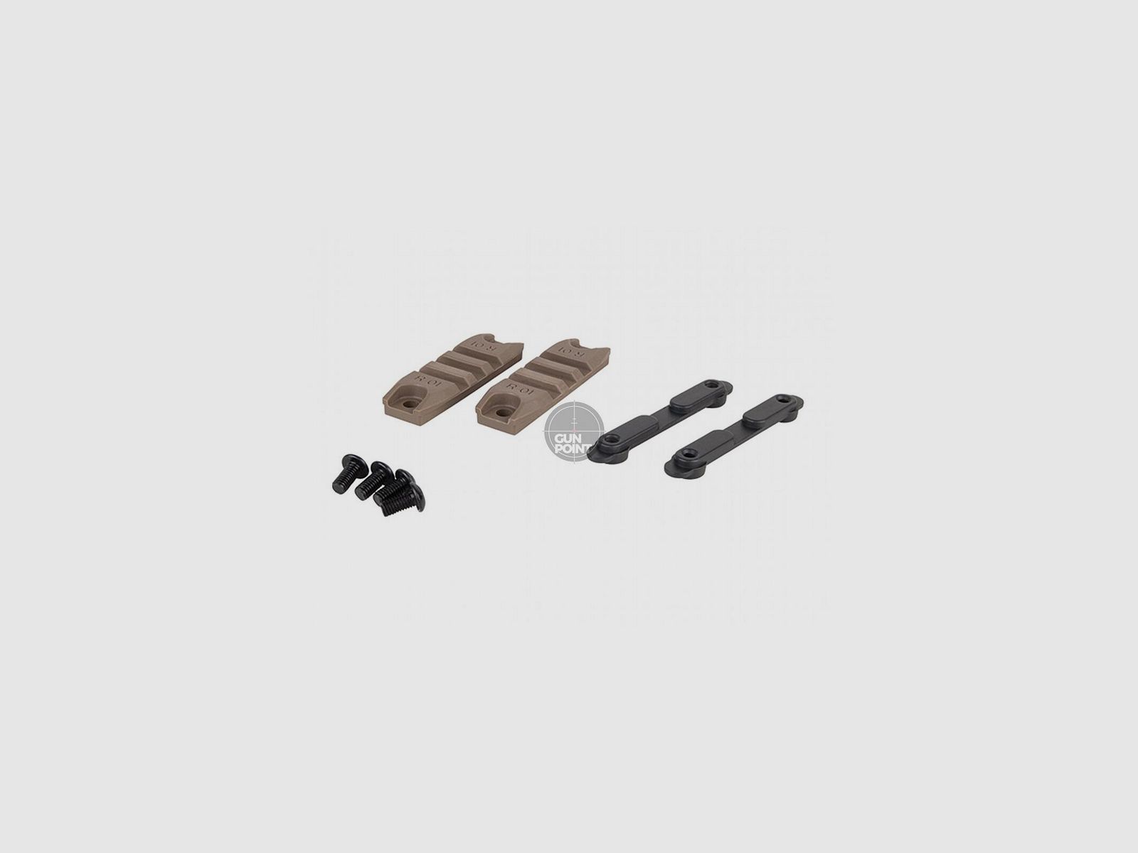 ARES Amoeba M4 Handguard Rail dark earth