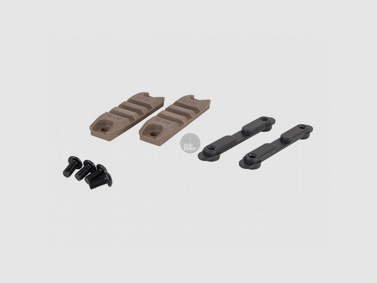 ARES Amoeba M4 Handguard Rail dark earth