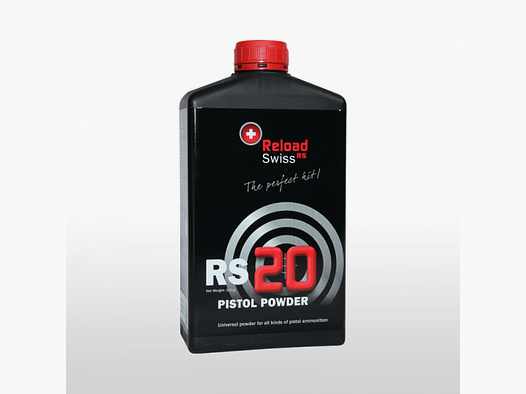 RELOAD SWISS RS 20 - 500 GR. - POUDRE DE CHARGE
