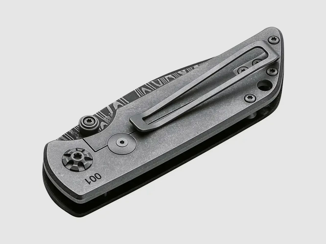 Böker Taschenmesser M4 Sherman Damast