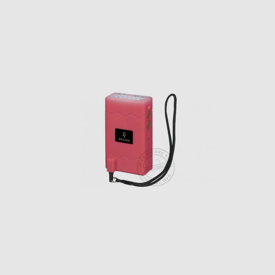 Elektroschocker TIGER STUN 2 500 000 V mit Lampe - Rosa, Bild 2 von 9