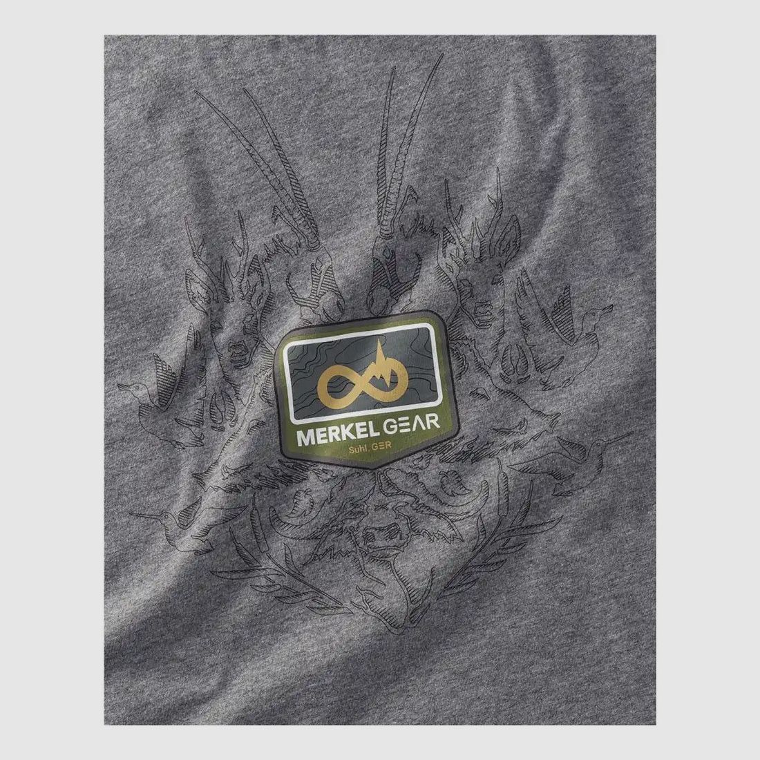 Merkel Gear T-Shirt WorldWideHunting - Merkel Gear