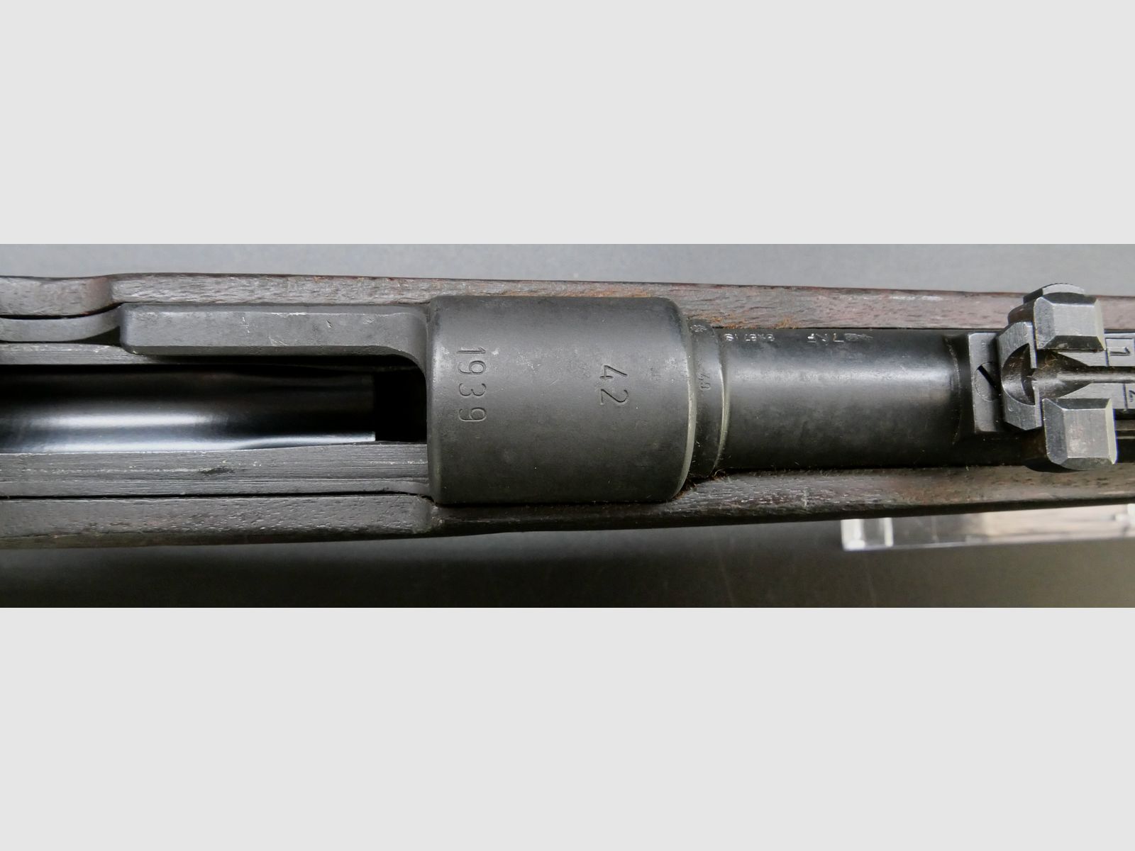 Mauser K98k Umbau auf Einzellader Original Bestempelung, ohne Bajonett und Riemen