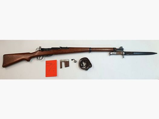Waffenfabrik Bern Repetierbüchse Schweizer Schmidt Rubin K31 Kaliber 7,5x55swiss nummerngleich und überarbeitet