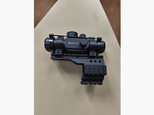 Umarex Toppoint Visier mit Anbauschlitten für CO2 Beretta 92FS