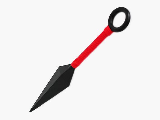 <Naruto Kunai z czerwoną wstążką>