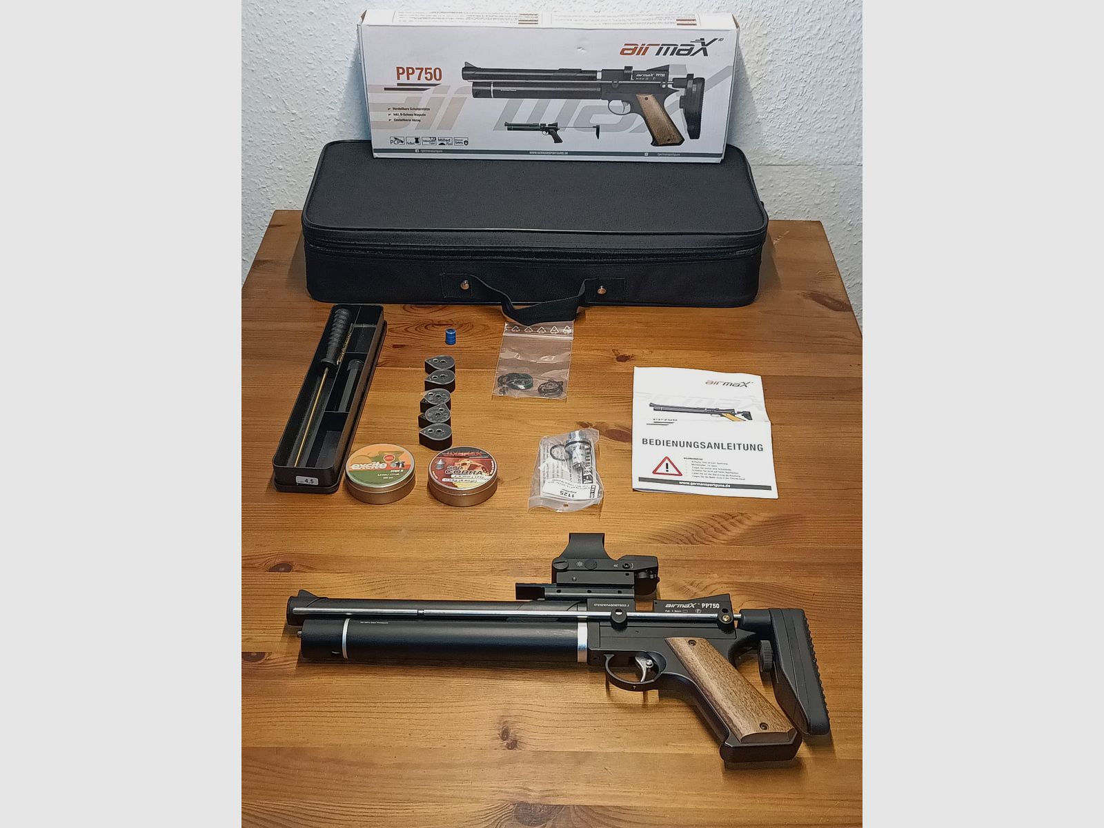 airmax  PP750 4,5mm - aire comprimido, PCP