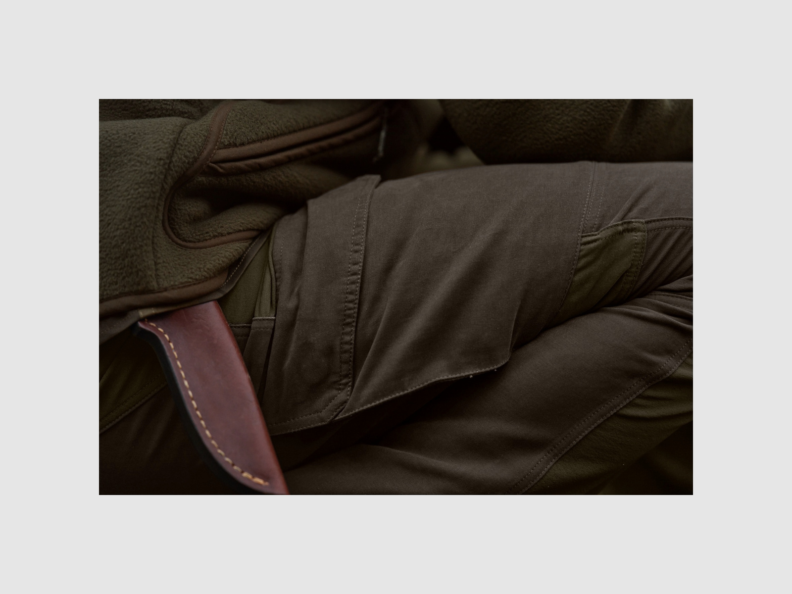 HÄRKILA Hill Trousers Willow Green/ Brown