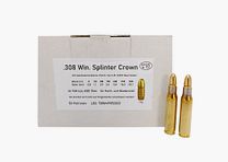 Bullet Manufacture .308Win Splinter Crown 7.8g/120grs Rifle Cartridges Lead-Free