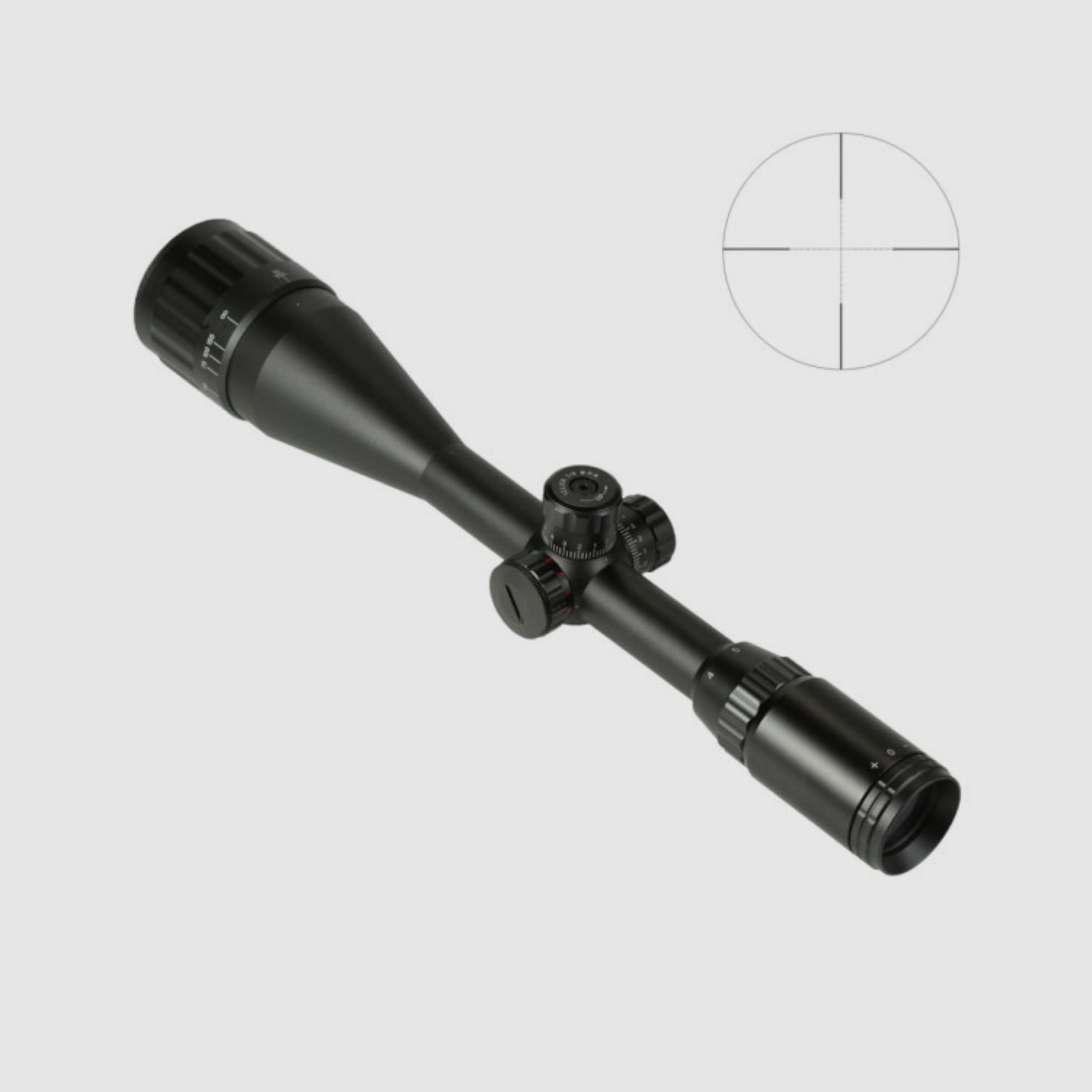 Keck RS Vanguard 4-16x50 AO 1'' IR KA24 (gravé) réticule