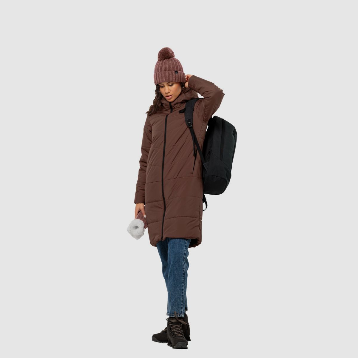 JACK WOLFSKIN Deutzer Coat W Wild Ginger