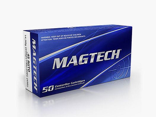 MAGTECH .45 Auto, Full Metal Jacket SWC 230 grs 1 Pack (50 rounds at €0.598 each)