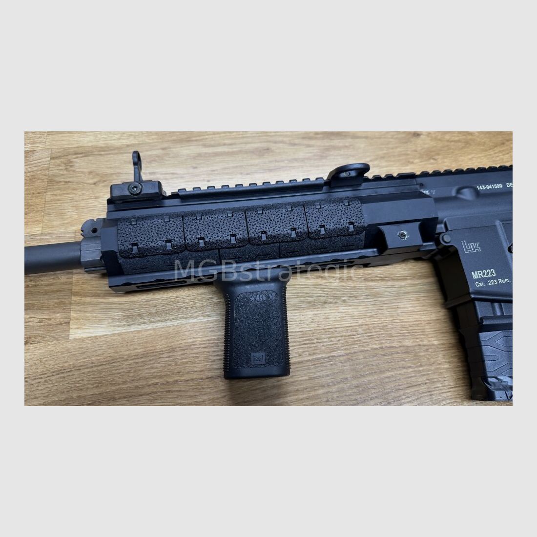 sportief goedgekeurd! H&K MR223 A3 14,5" loop semi-automatisch geweer .223Rem - Heckler & Koch - civiele versie H&K 416 G38, afbeelding 5 van 7