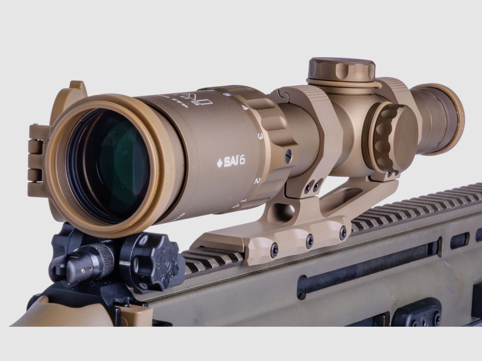 SAI lunette 6 1-6×24 FDE – 7.62 NATO, image 2 sur 3