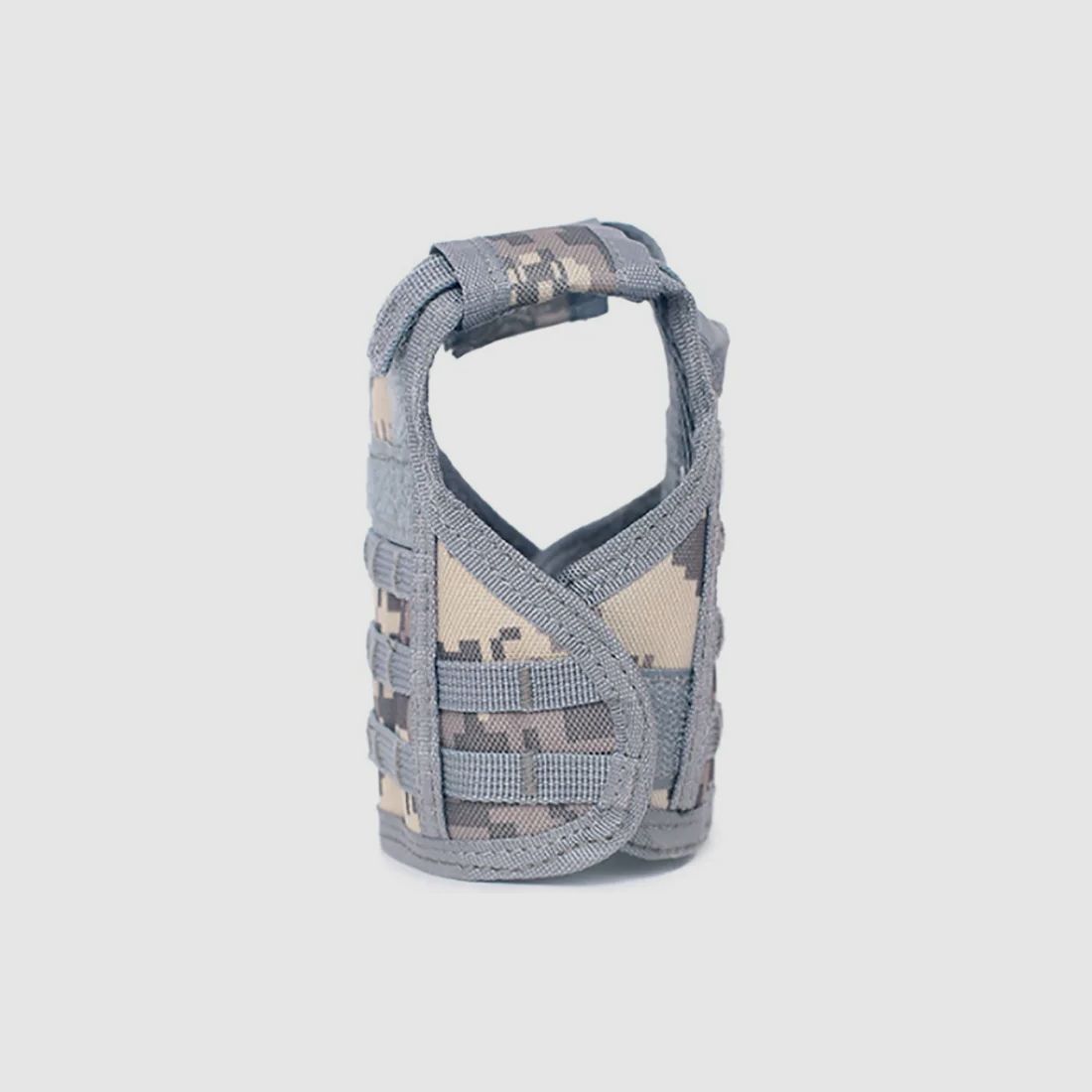 Mini protective vest for beer bottle / wine bottle / thermos bottle - Digital-ACU