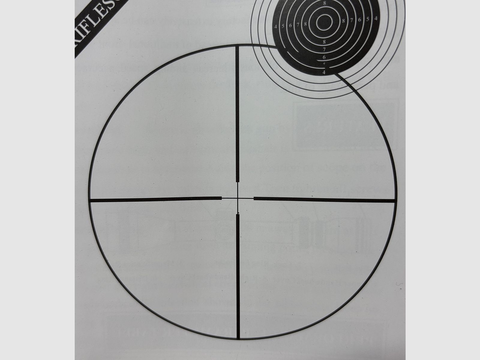 Exposant FOCUS In Sight 4x32 1/4 MOA Réticule 4A 108160-3 Lunette de tir