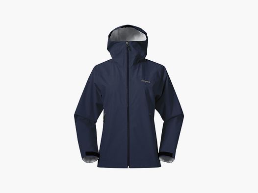 Bergans Essentials 2.5L Shell Jacket Donna Blu Navy S