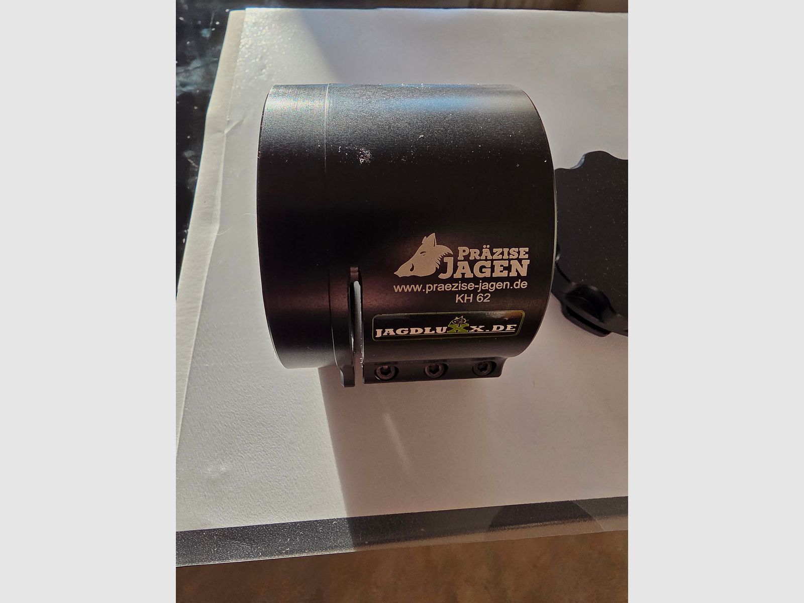 Präzise-jagen System 62mm w tym zatyczka nowa i nieużywana