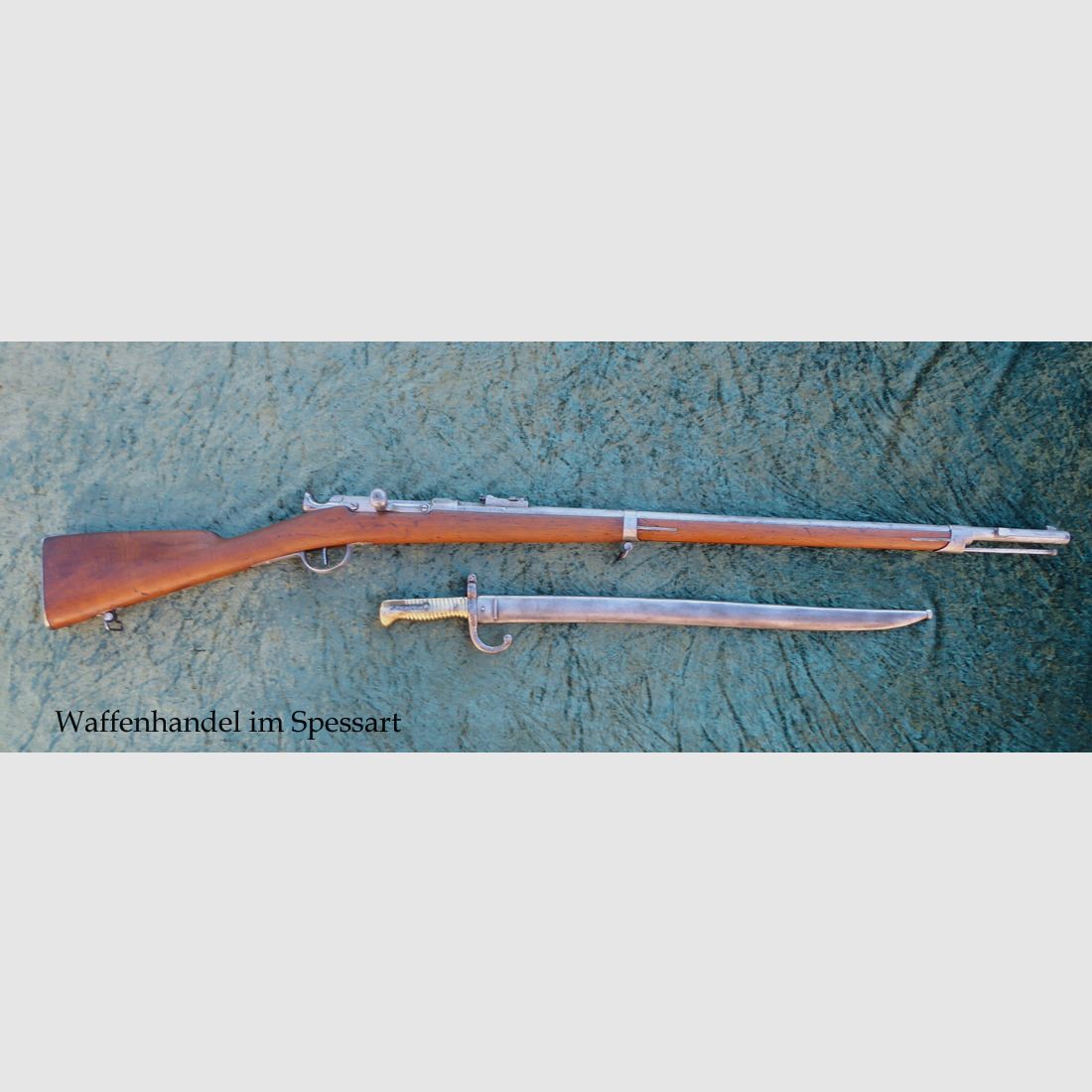 Karabin zapalnikowy Chassepot Mle 1866 cahen-Lyon 1867.