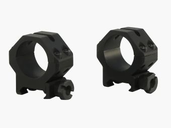 Weaver Tactical 4-Hole Picatinny-Style pierścienie matowe czarne 30mm średnie, BH 9,4mm
